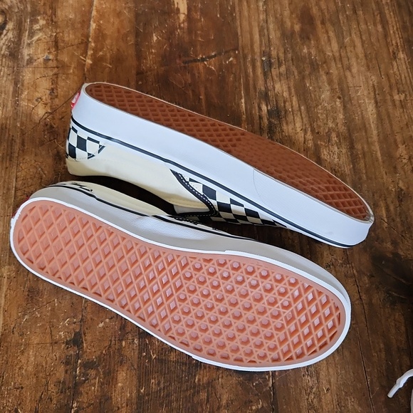 Vans Classic Slip On Checkerboard Sneakers M7.5/W9 - Picture 4 of 7